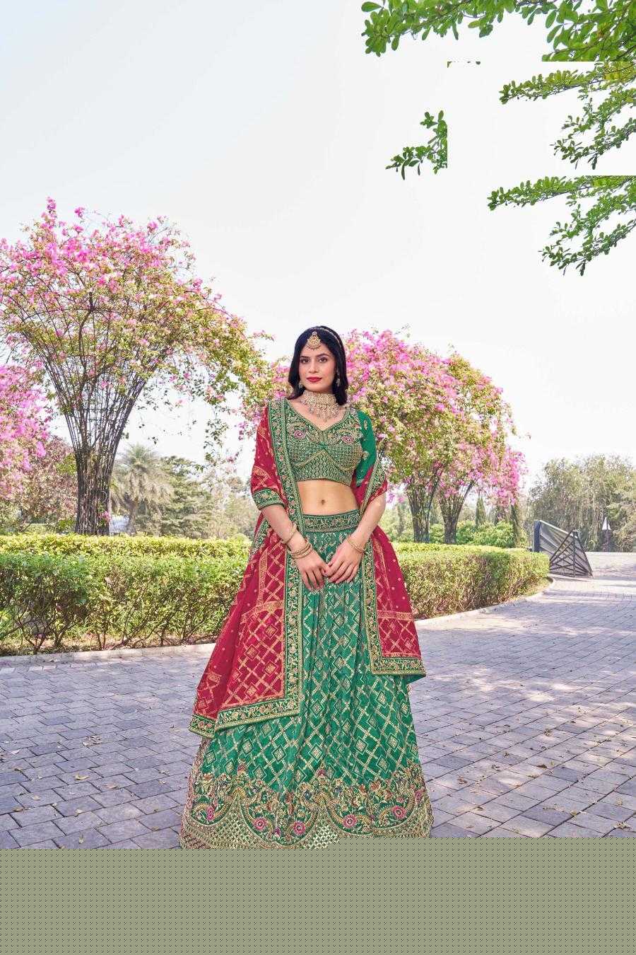 Banarasi Soft Silk RIN197 Naseehat-2695 Lehengas Wedding Collections Festive Collections Wholesale Designer Lehenga Silk Lehenga Banarasi Lehenga
