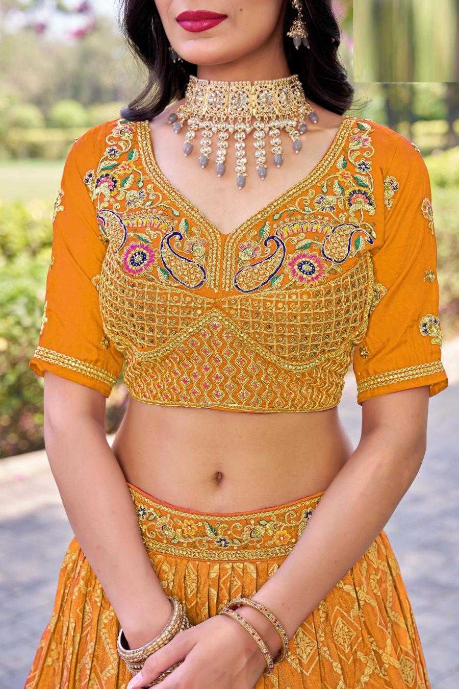 Banarasi Soft Silk RIN197 Naseehat-2695 Lehengas Wedding Collections Festive Collections Wholesale Designer Lehenga Silk Lehenga Banarasi Lehenga