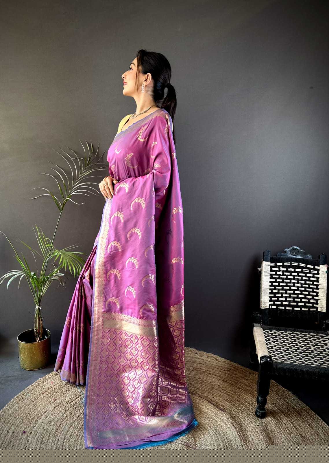 Banarasi Soft Silk RIN209 Noor Silk Sarees Wholesale Banarasi Silk Sarees Traditional Silk Sarees