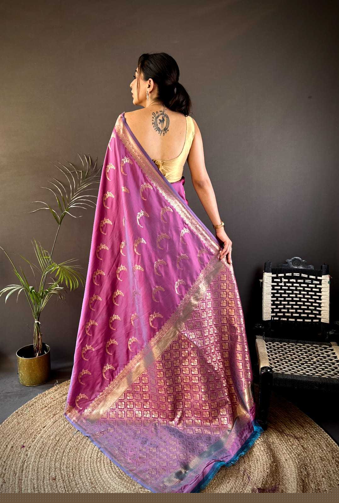 Banarasi Soft Silk RIN209 Noor Silk Sarees Wholesale Banarasi Silk Sarees Traditional Silk Sarees