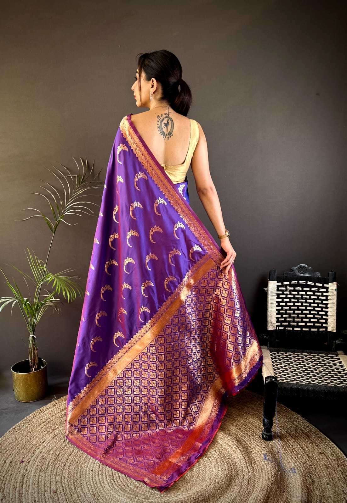 Banarasi Soft Silk RIN209 Noor Silk Sarees Wholesale Banarasi Silk Sarees Traditional Silk Sarees