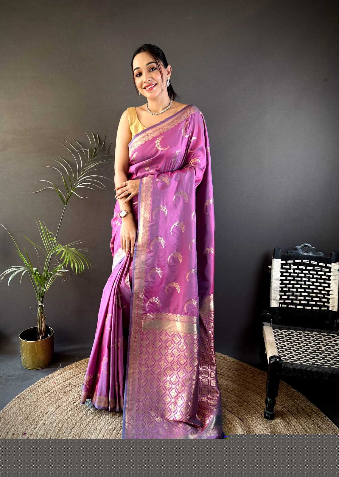 Banarasi Soft Silk RIN209 Noor Silk Sarees Wholesale Banarasi Silk Sarees Traditional Silk Sarees