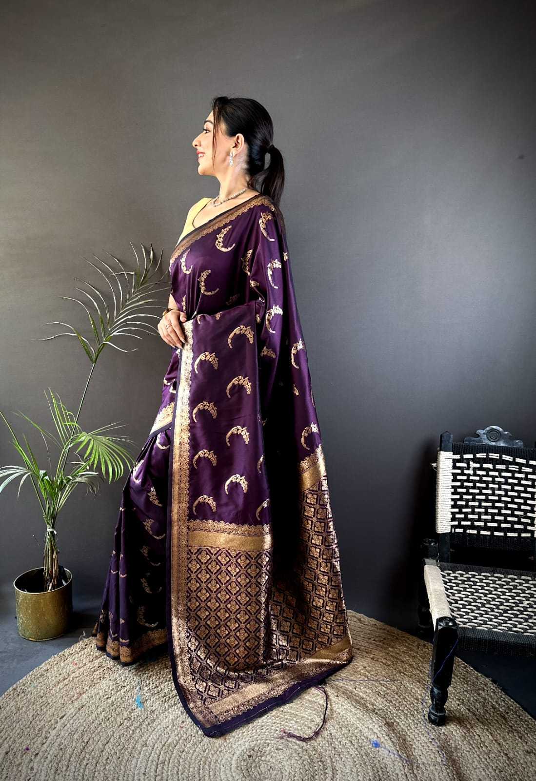 Banarasi Soft Silk RIN209 Noor Silk Sarees Wholesale Banarasi Silk Sarees Traditional Silk Sarees