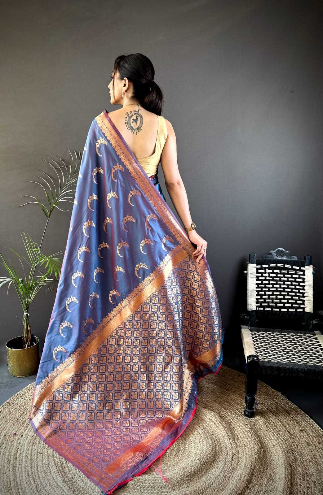 Banarasi Soft Silk RIN209 Noor Silk Sarees Wholesale Banarasi Silk Sarees Traditional Silk Sarees