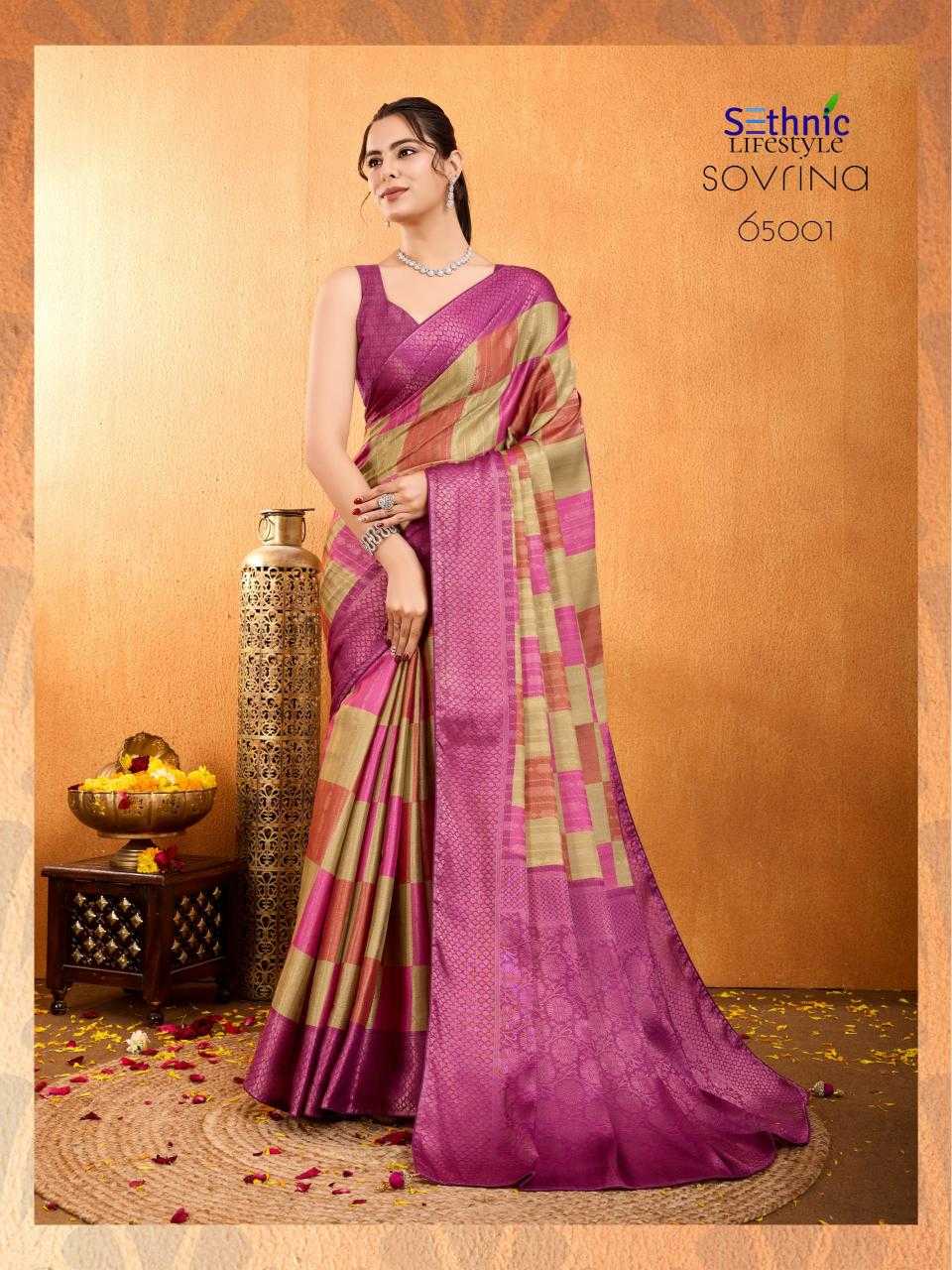 Brocade KESH416 Sethnic-Sovrina Silk Sarees Wedding Collections Festive Collections Wholesale Brocade Sarees Party Wear Silk Sarees Designer Silk Sarees