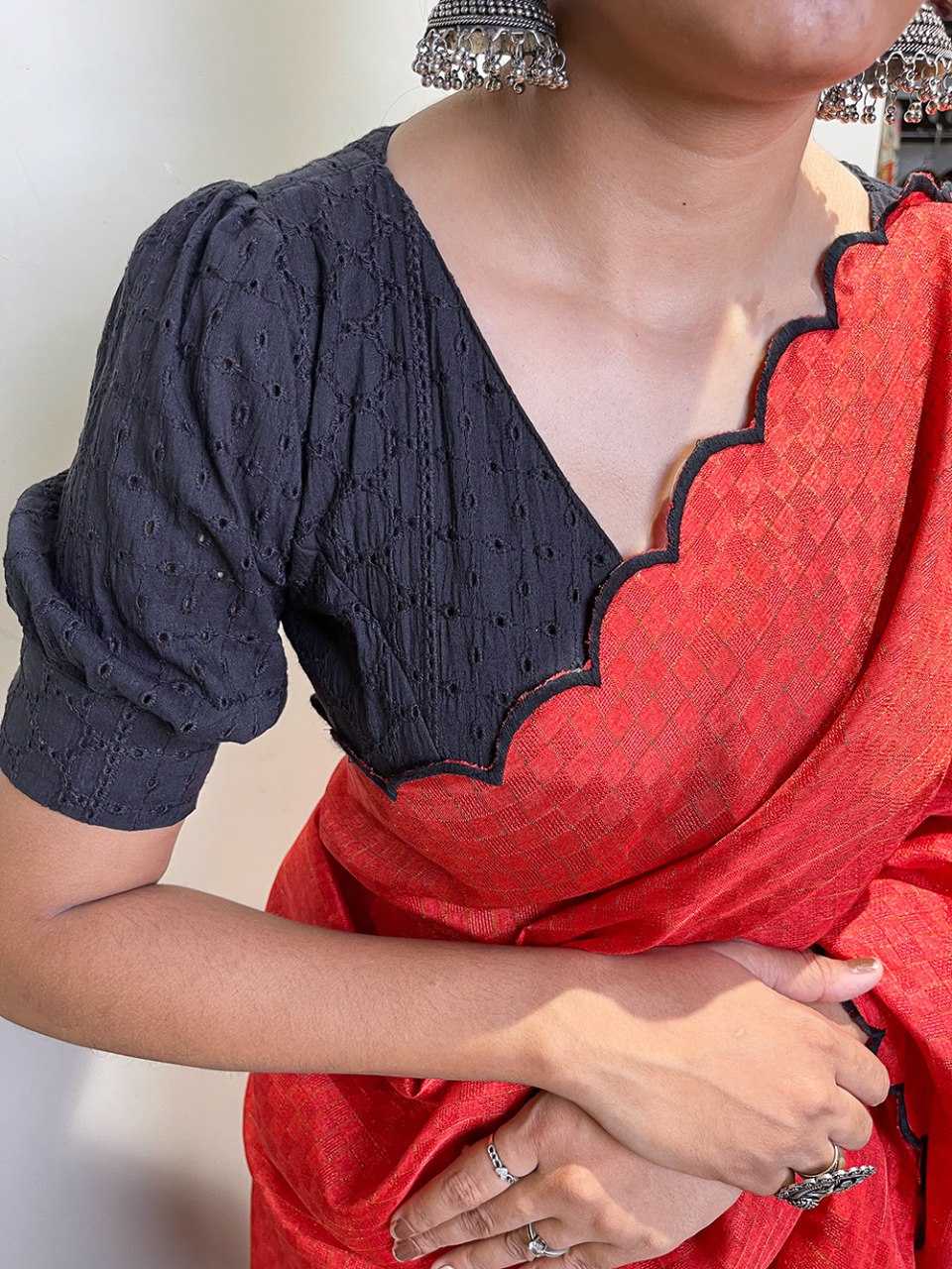 Cotton RIN197 7105 Sarees Wholesale Fancy Sarees Cutwork Saree Cotton Sarees Office Wear Sarees