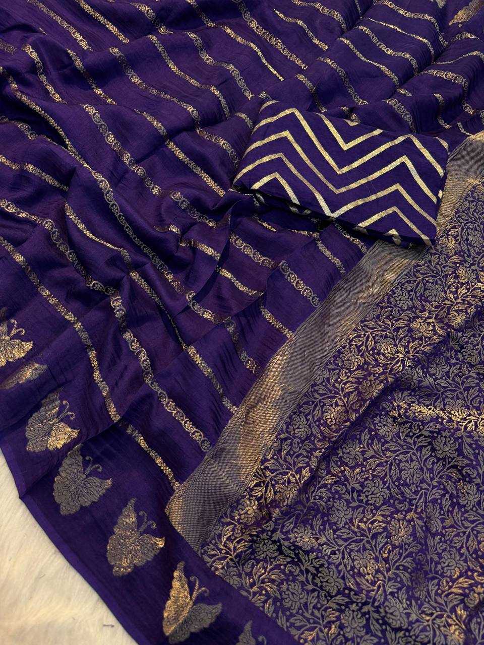 Dola Silk Pure Viscos RIN124 BUTTERFLY Sarees Silk Sarees Wedding Collections Wholesale Dola Silk Sarees Viscose Saree After-Party Outfits Cocktail Party Outfits