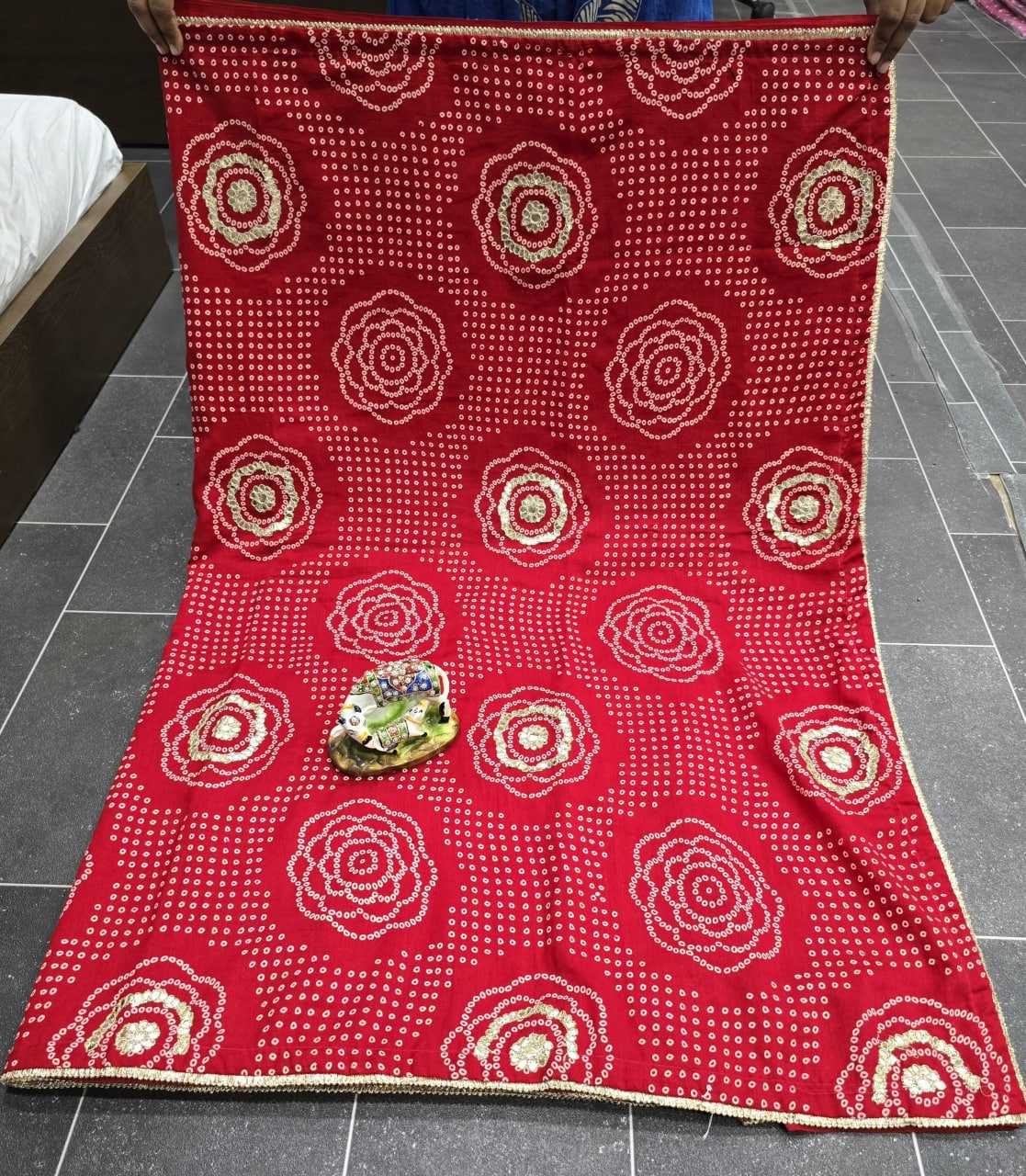 Dola Silk RIN128 209 Sarees Silk Sarees Festive Collections Wholesale Dola Silk Sarees Gota Work Saree Traditional Sarees
