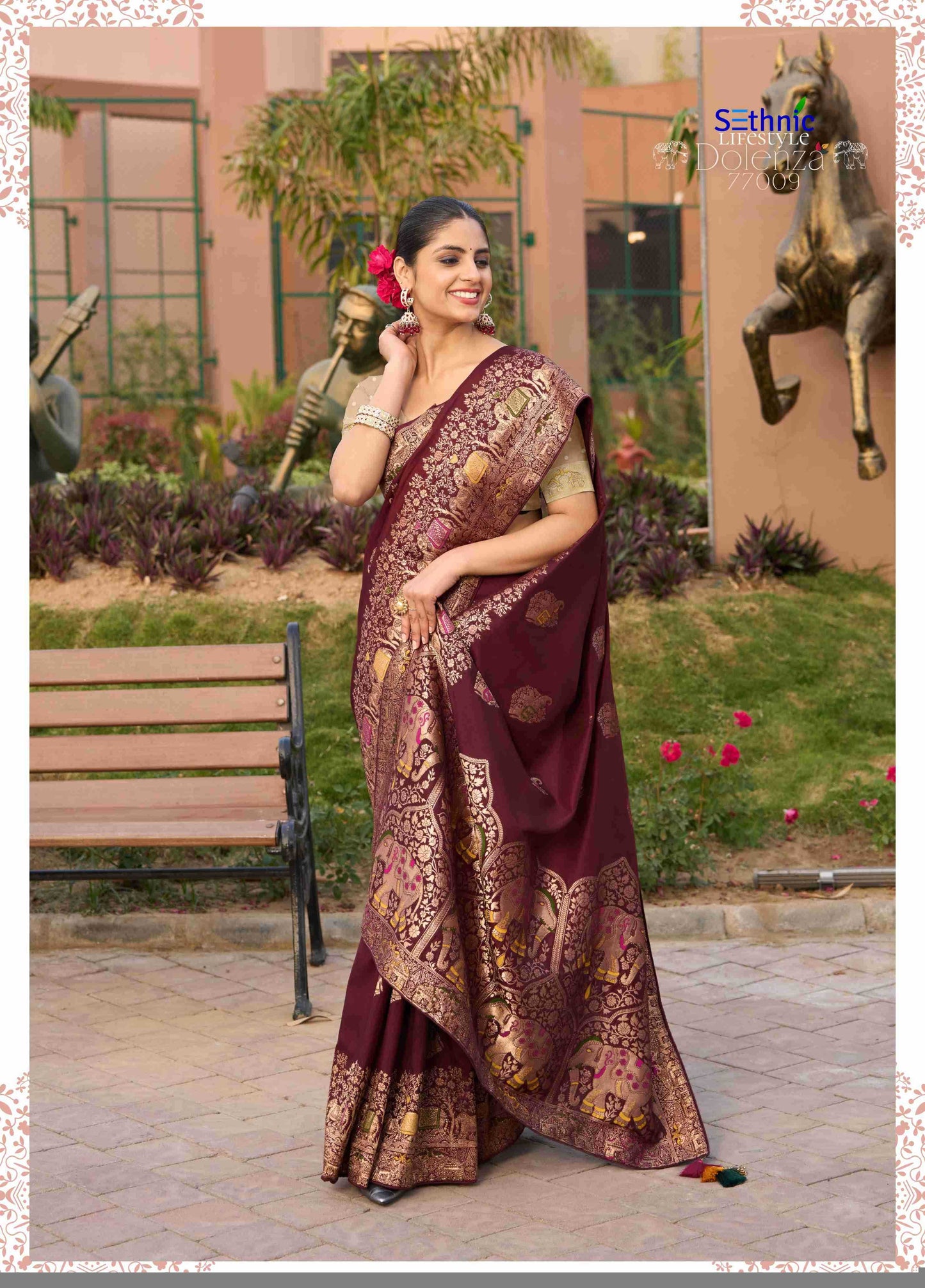 Dola Silk RIN197 2738 Silk Sarees Wholesale Dola Silk Sarees