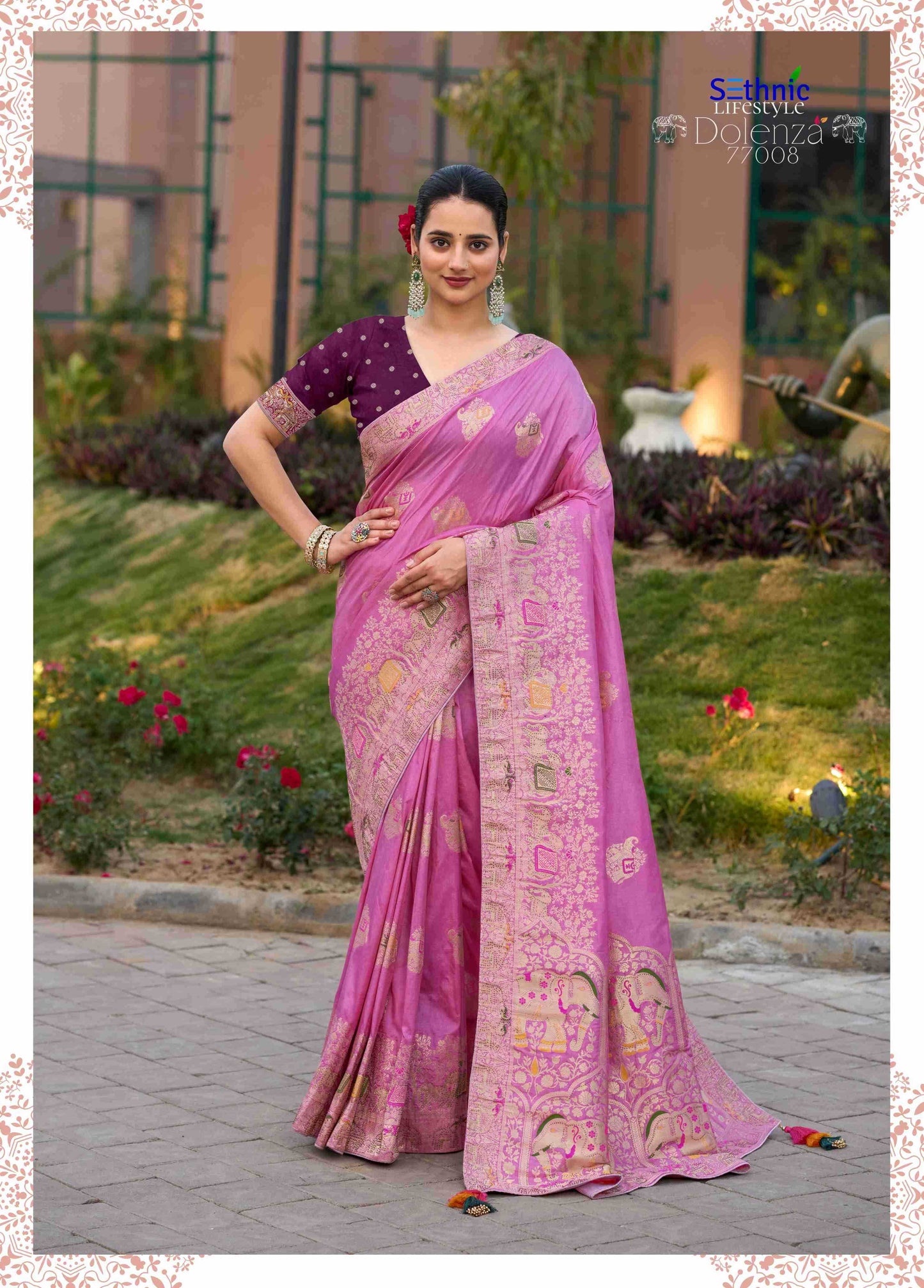 Dola Silk RIN197 2738 Silk Sarees Wholesale Dola Silk Sarees