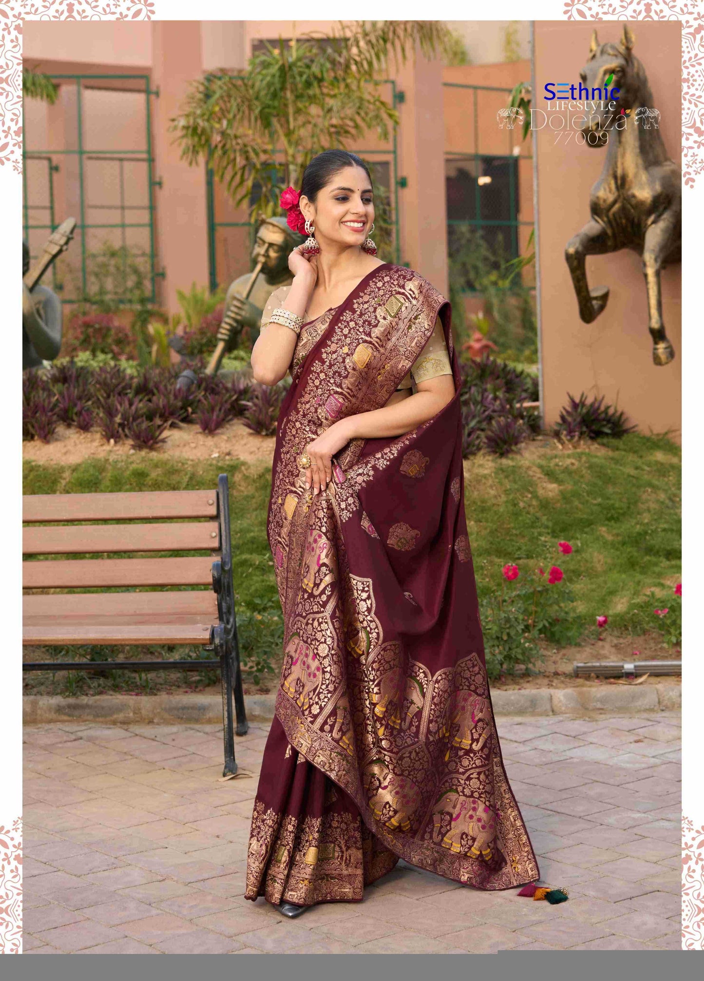 Dola Silk RIN197 2738 Silk Sarees Wholesale Dola Silk Sarees