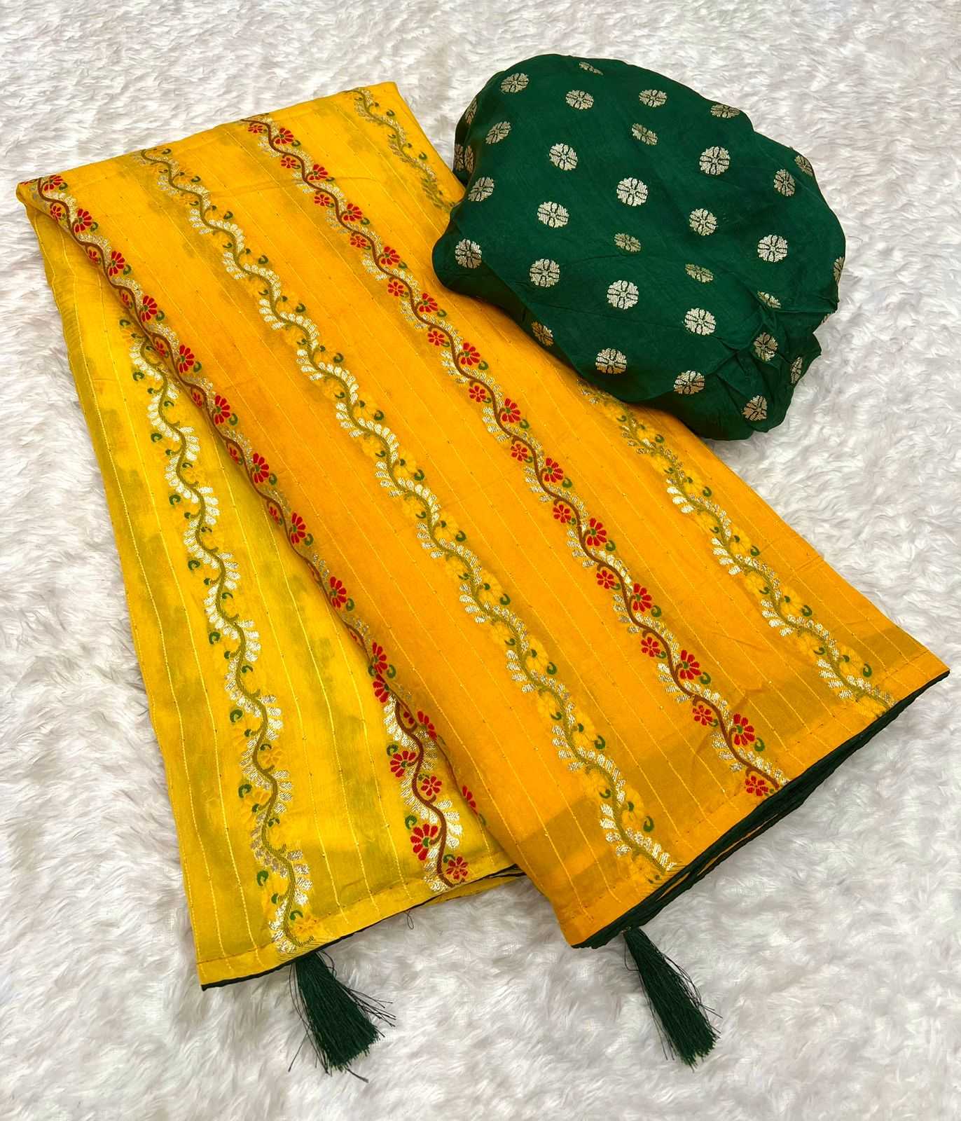 Dola Silk RIN199 SMH50 Silk Sarees Wholesale Dola Silk Sarees Soft Silk Sarees Designer Silk Sarees