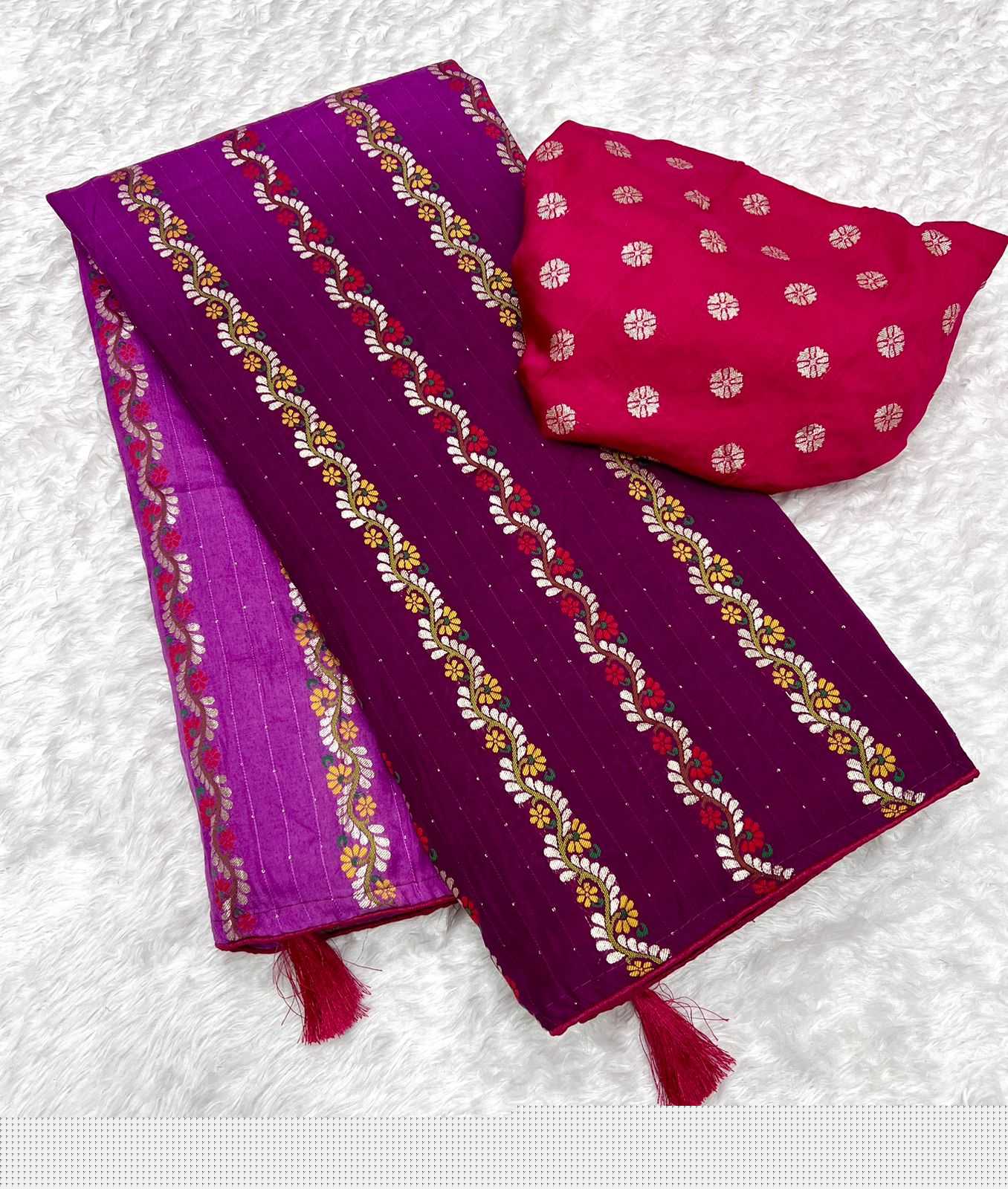 Dola Silk RIN199 SMH50 Silk Sarees Wholesale Dola Silk Sarees Soft Silk Sarees Designer Silk Sarees