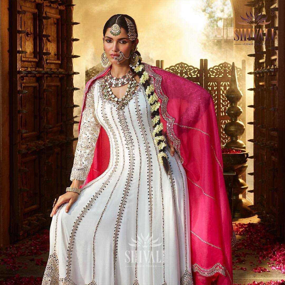 Georgette KESH492 1224 Gowns Wholesale Embroidery Gowns Anarkali Gown Party Gowns Long Gowns Sequin Gowns