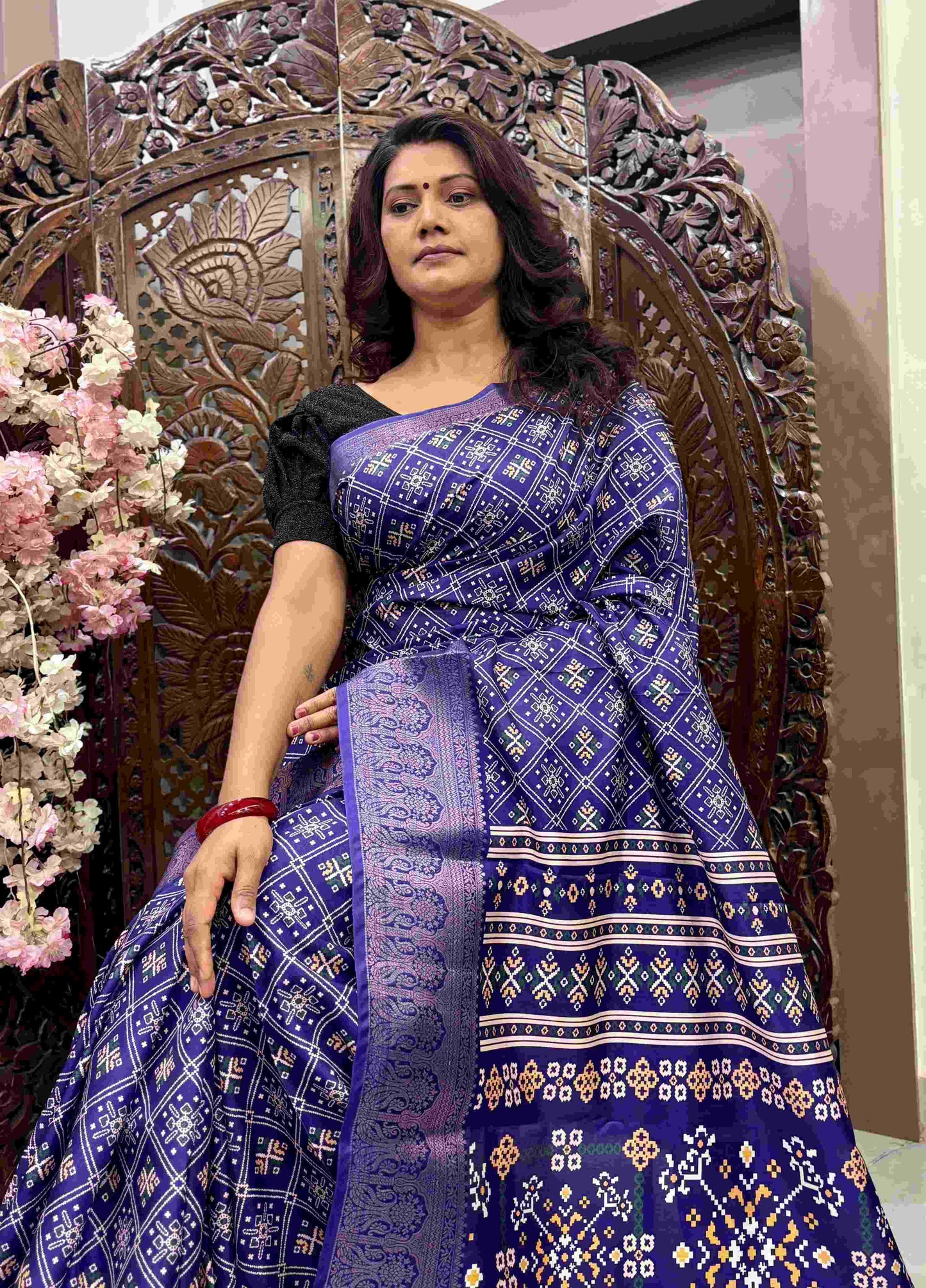 Kanjivaram Silk RIN145 MAHIRA Silk Sarees Wholesale Dola Silk Sarees Kanjeevaram Sarees Printed Silk Saree