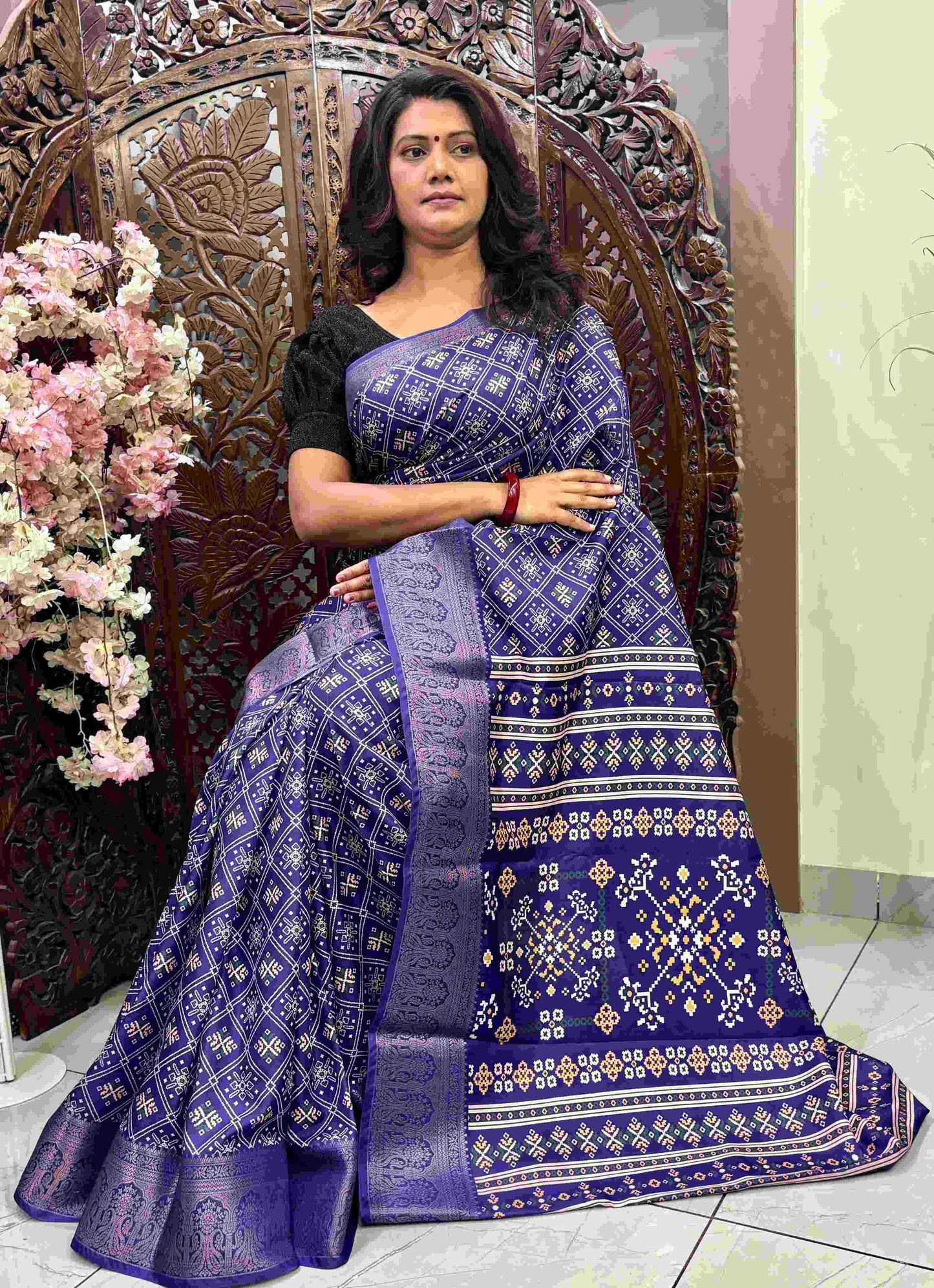 Kanjivaram Silk RIN145 MAHIRA Silk Sarees Wholesale Dola Silk Sarees Kanjeevaram Sarees Printed Silk Saree