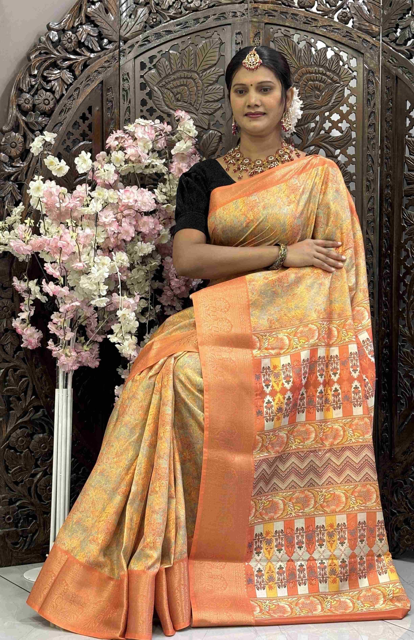 Kanjivaram Silk RIN145 SWARA Silk Sarees Wholesale Dola Silk Sarees Heavy Silk Sarees Kanjeevaram Sarees