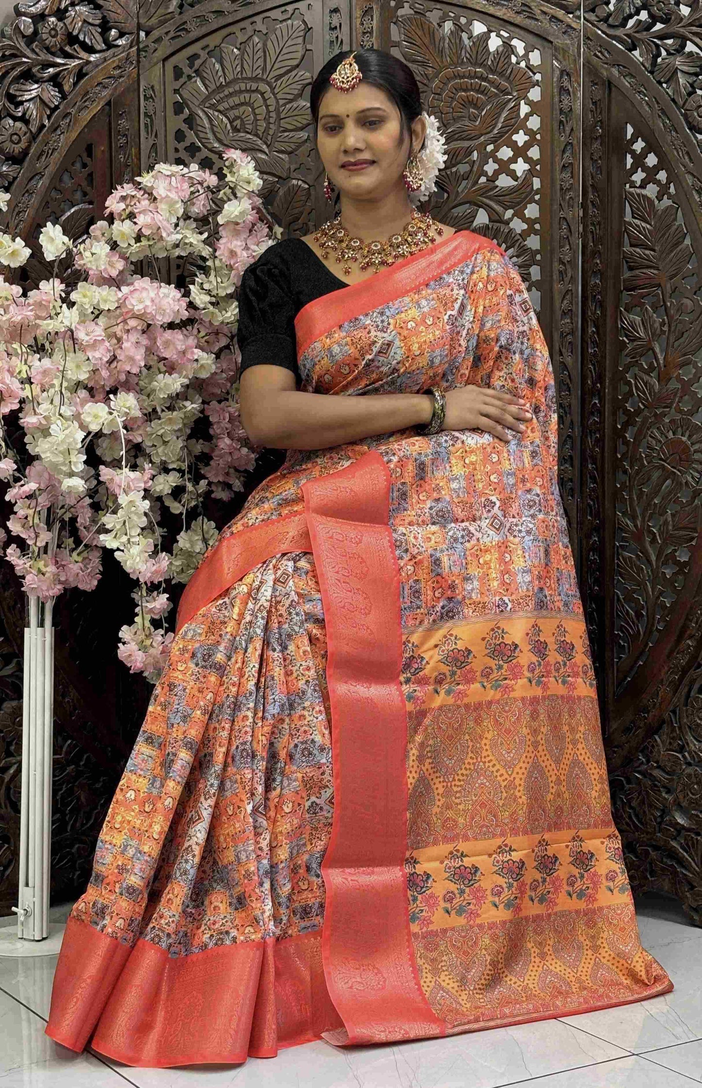 Kanjivaram Silk RIN145 SWARA Silk Sarees Wholesale Dola Silk Sarees Heavy Silk Sarees Kanjeevaram Sarees