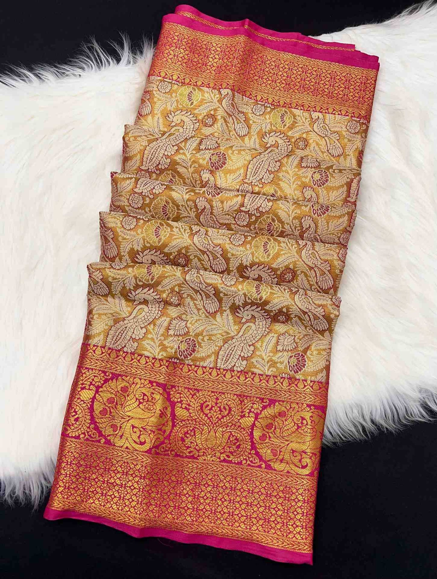 Kanjivaram Silk RIN209 ST-Vol-01 Silk Sarees Wholesale Banarasi Silk Sarees Paithani Sarees Fancy Silk Sarees