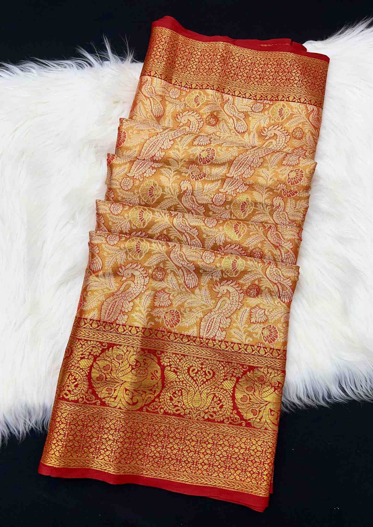 Kanjivaram Silk RIN209 ST-Vol-01 Silk Sarees Wholesale Banarasi Silk Sarees Paithani Sarees Fancy Silk Sarees
