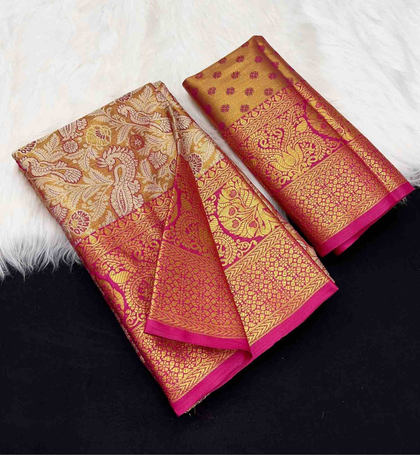 Kanjivaram Silk RIN209 ST-Vol-01 Silk Sarees Wholesale Banarasi Silk Sarees Paithani Sarees Fancy Silk Sarees