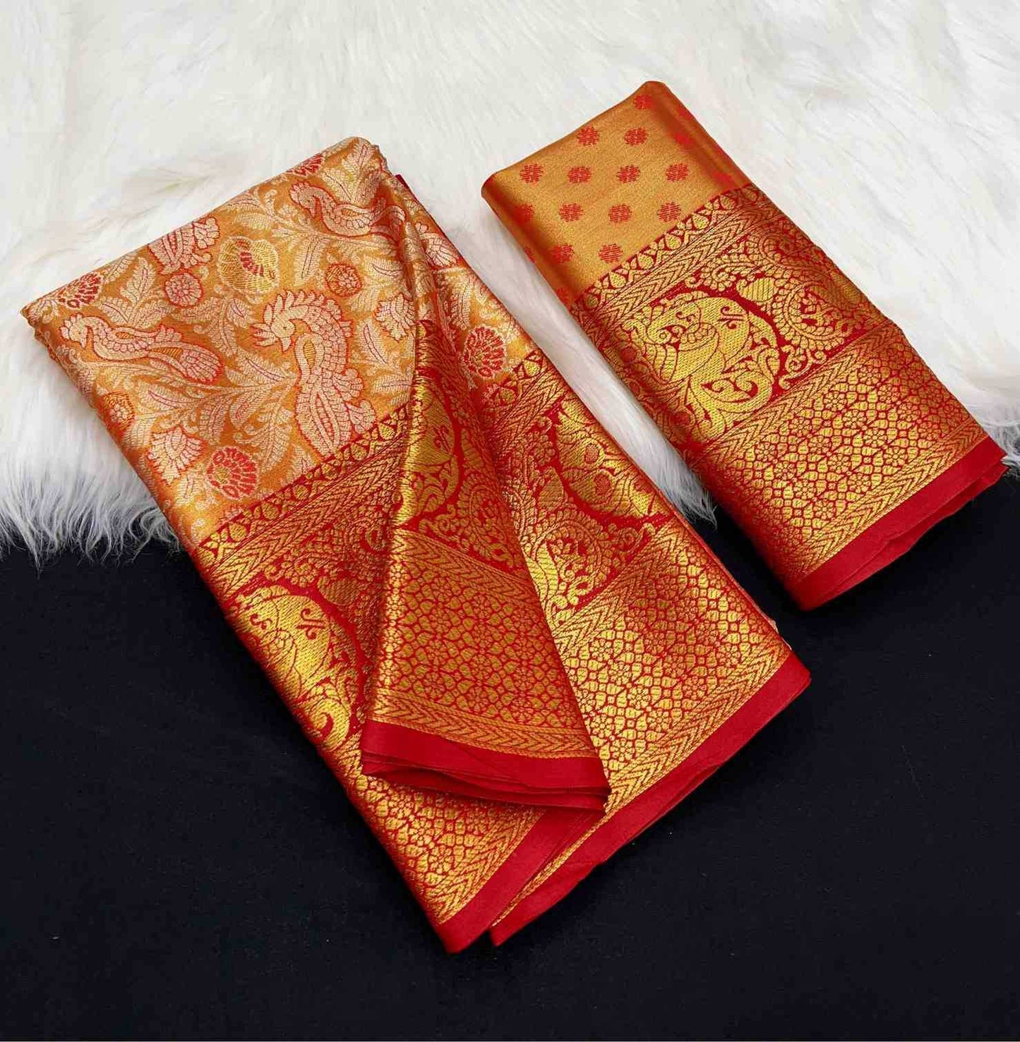 Kanjivaram Silk RIN209 ST-Vol-01 Silk Sarees Wholesale Banarasi Silk Sarees Paithani Sarees Fancy Silk Sarees