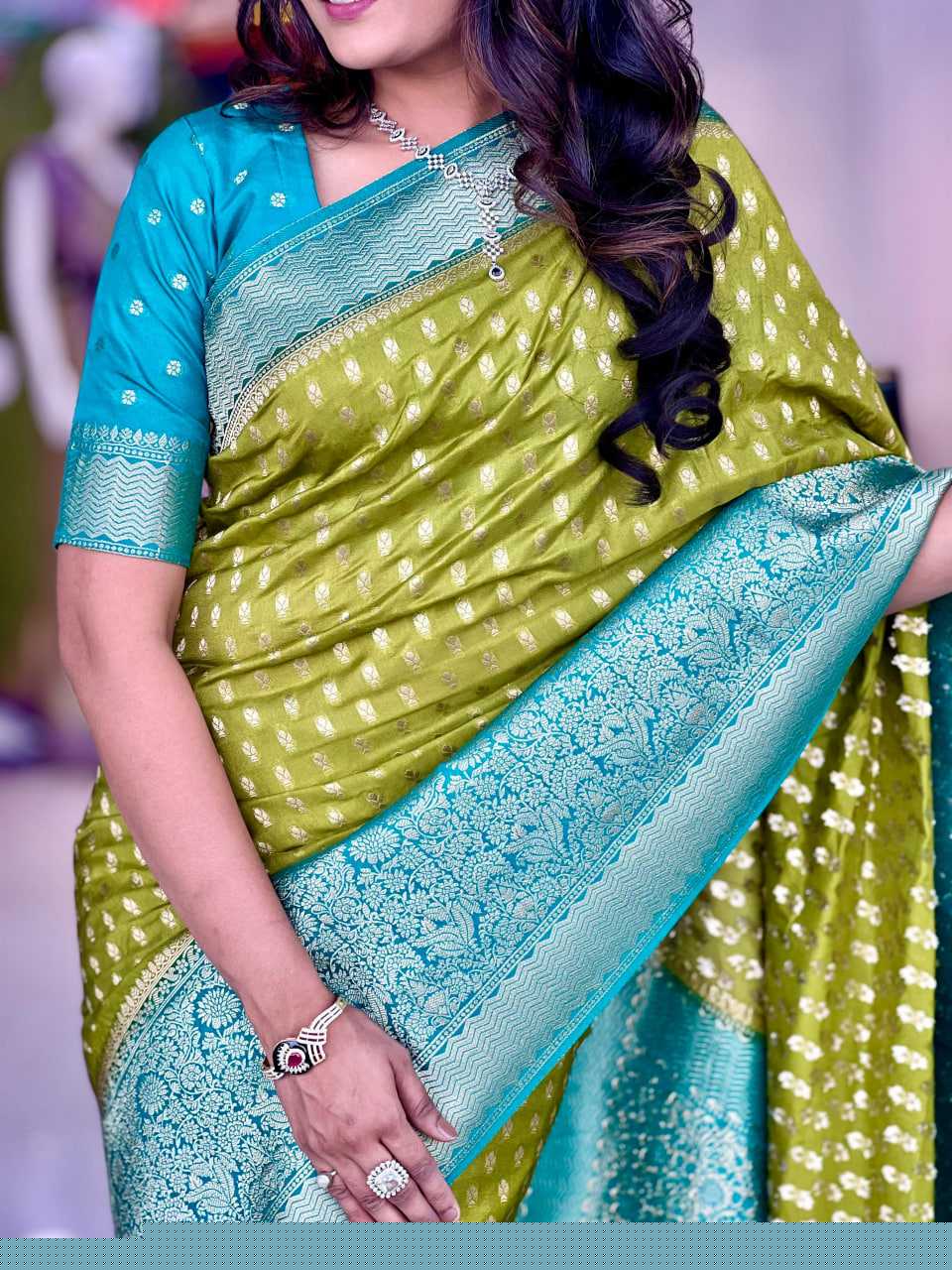 Khadi RIN118 220 Sarees Silk Sarees Festive Collections Wholesale Designer Sarees Georgette Sarees Khadi Silk Sarees