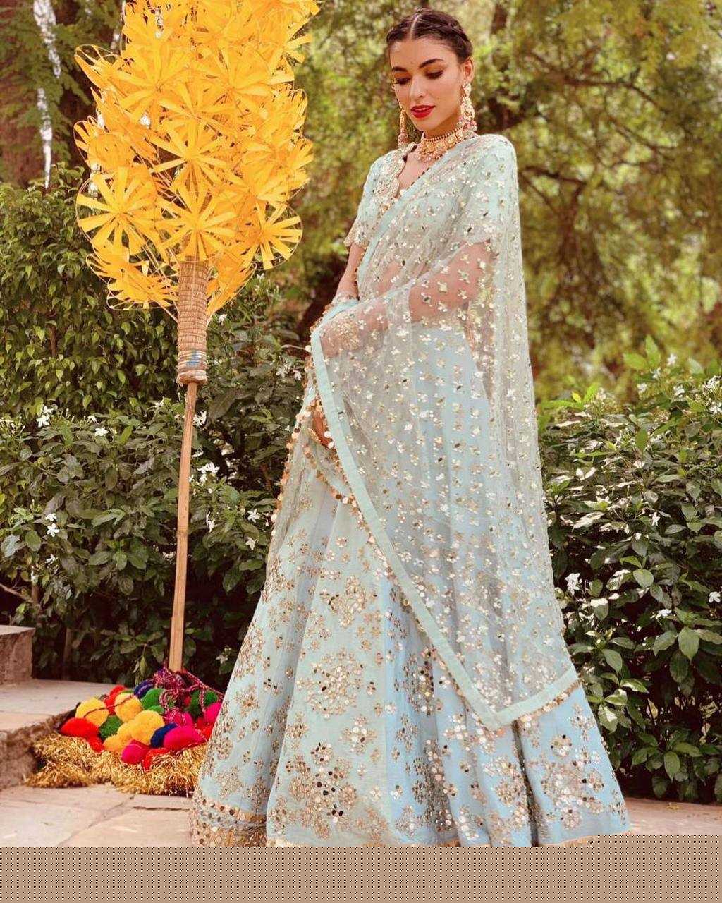 Mulberry RIN213 H5 Lehengas Wedding Collections Bollywood Collections Wholesale Designer Lehenga Wedding Lehenga Rakul Preet