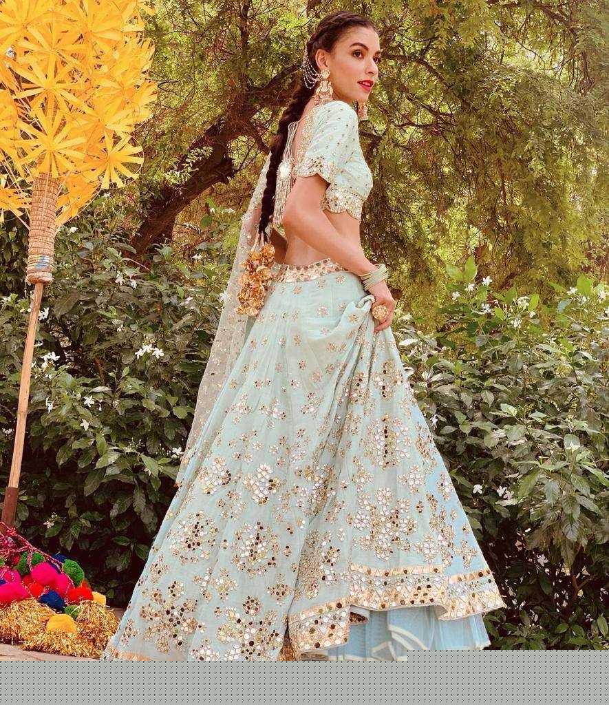 Mulberry RIN213 H5 Lehengas Wedding Collections Bollywood Collections Wholesale Designer Lehenga Wedding Lehenga Rakul Preet