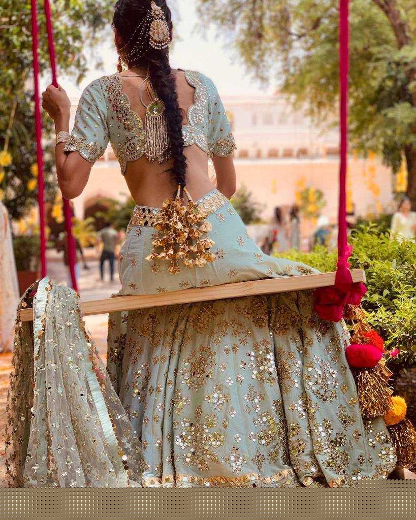 Mulberry RIN213 H5 Lehengas Wedding Collections Bollywood Collections Wholesale Designer Lehenga Wedding Lehenga Rakul Preet