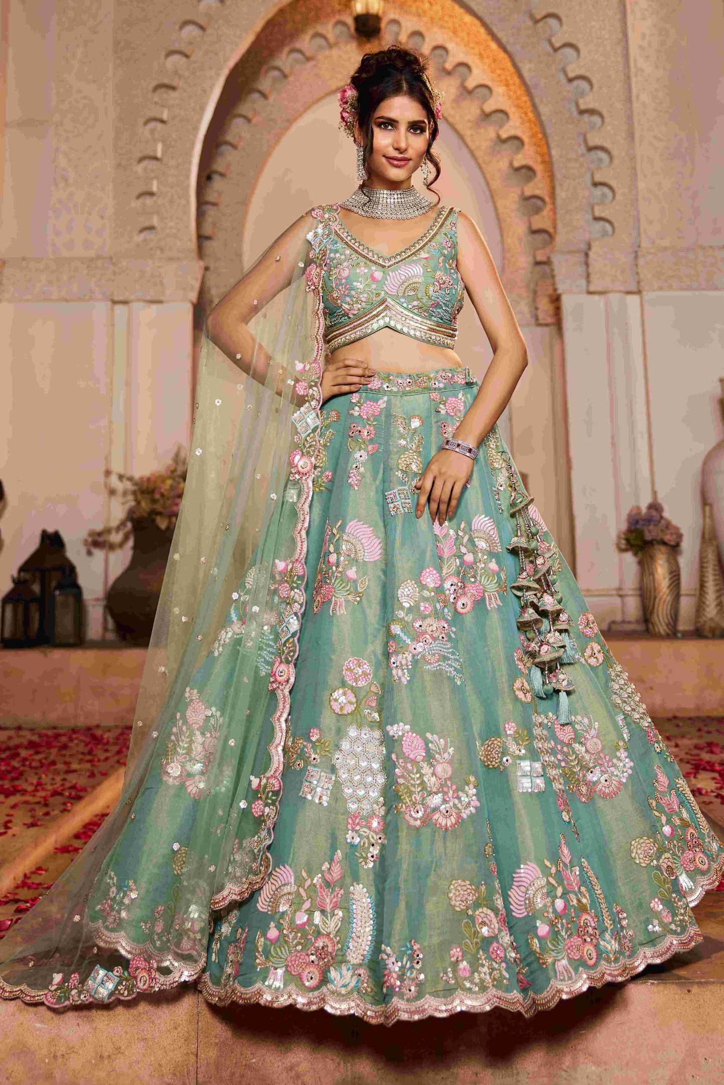 Net RIN197 2651 Lehengas Wholesale Designer Lehenga Bridal Lehenga Net Lehenga Choli