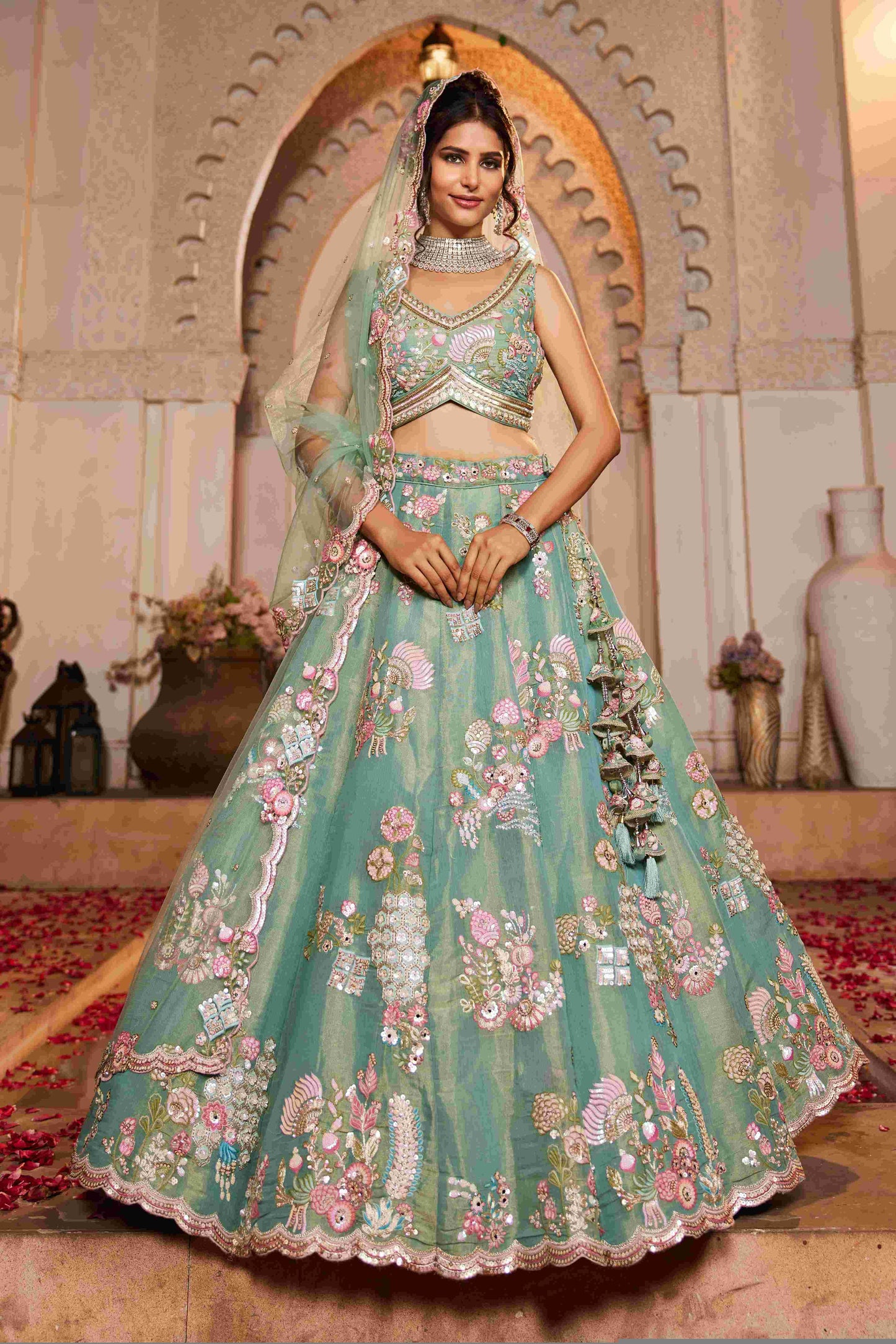 Net RIN197 2651 Lehengas Wholesale Designer Lehenga Bridal Lehenga Net Lehenga Choli