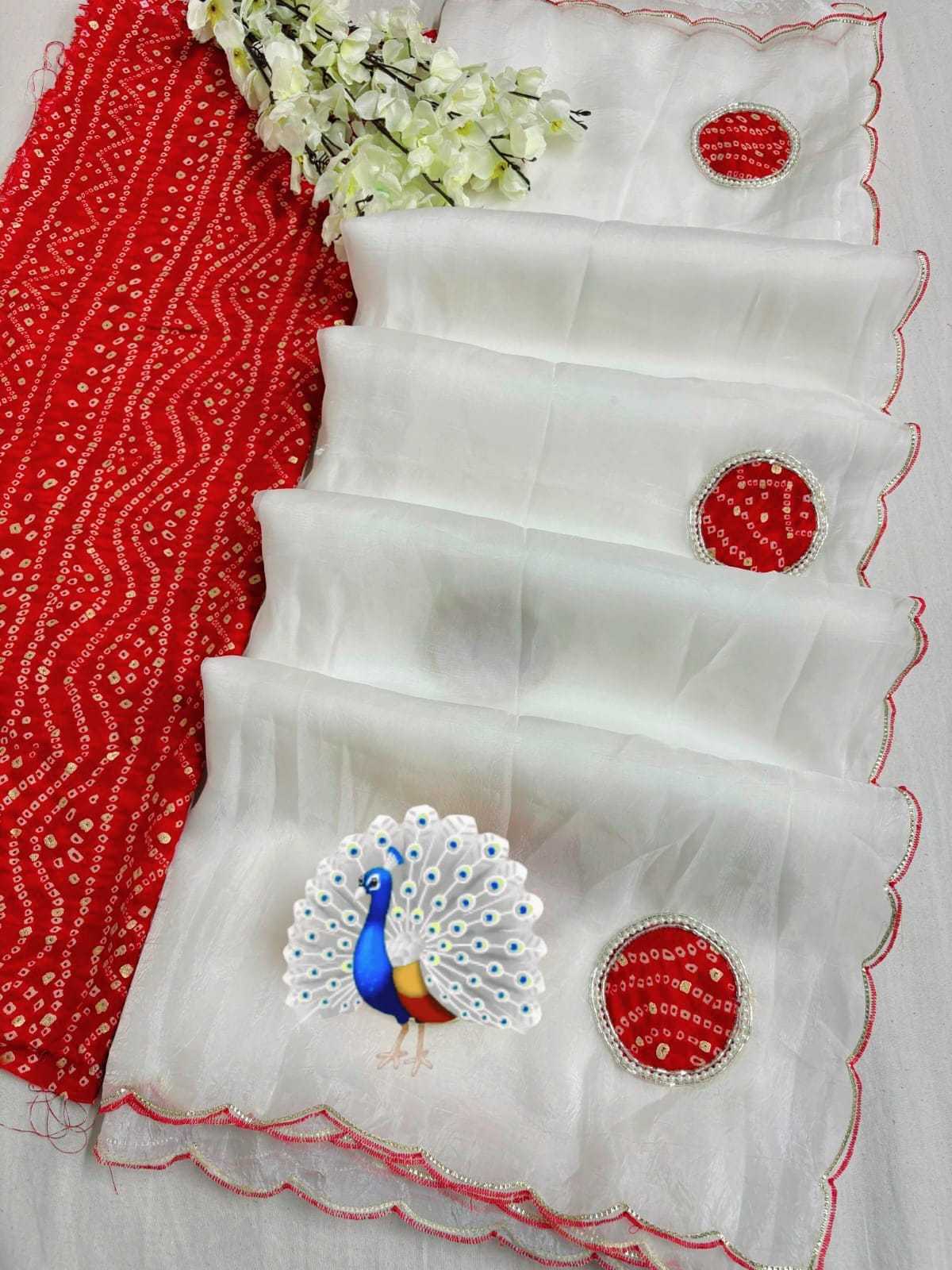Organza RIN128 205 Sarees Wedding Collections Festive Collections Wholesale Organza Sarees Hand Work Sarees Sarees With Blouse