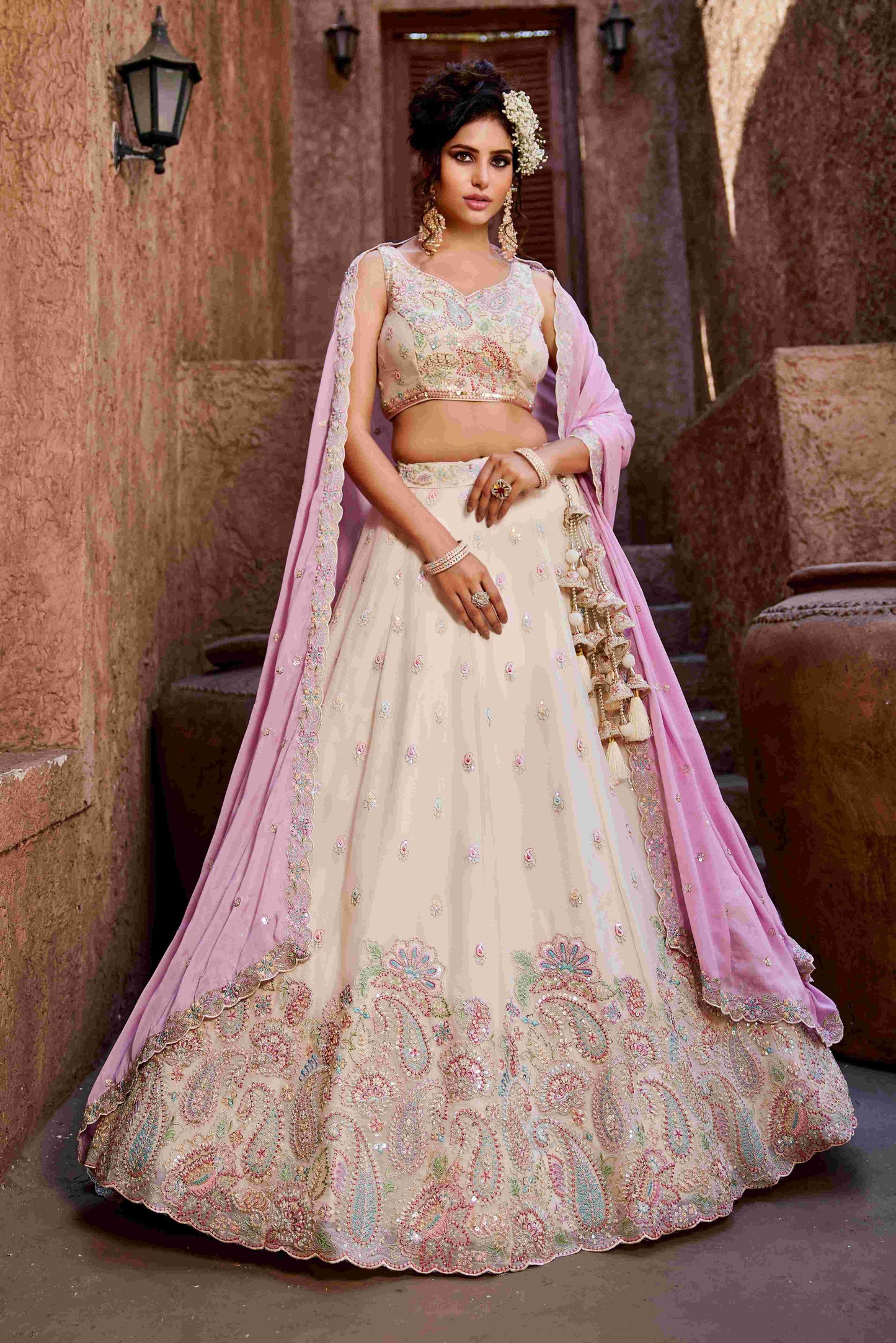 Poly Georgette RIN197 2656 Lehengas Wholesale Designer Lehenga Fancy Lehenga Bridal Lehenga