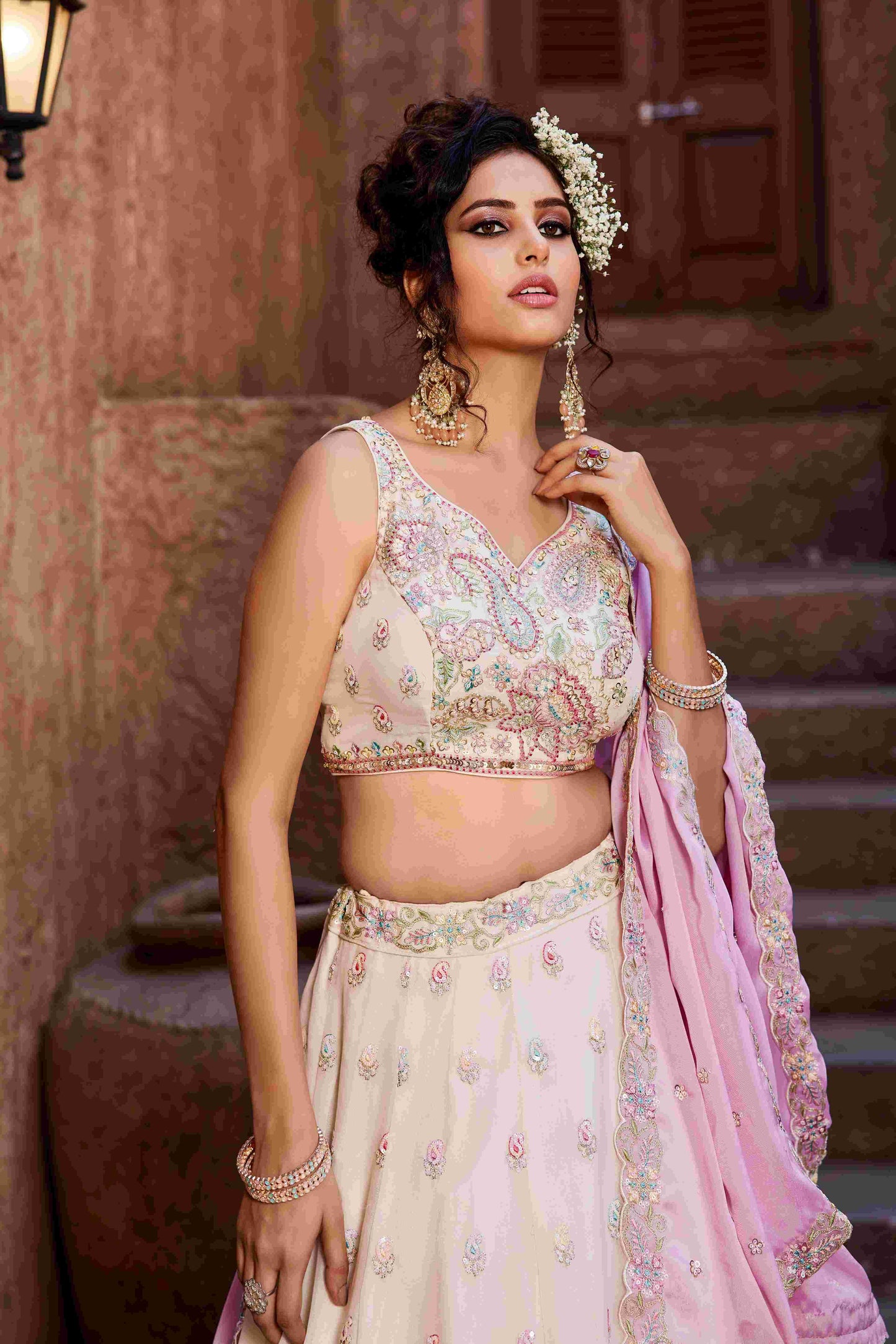 Poly Georgette RIN197 2656 Lehengas Wholesale Designer Lehenga Fancy Lehenga Bridal Lehenga