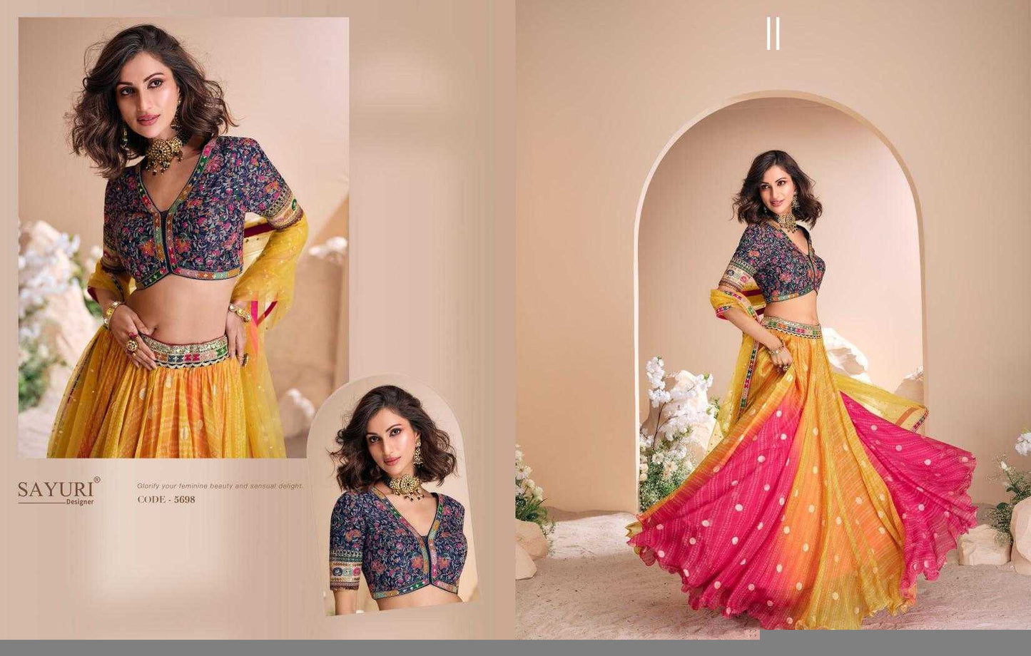 Pure Silk RIN197 2552 Lehengas Wedding Collections Festive Collections Wholesale Designer Lehenga Silk Lehenga Wedding Lehenga