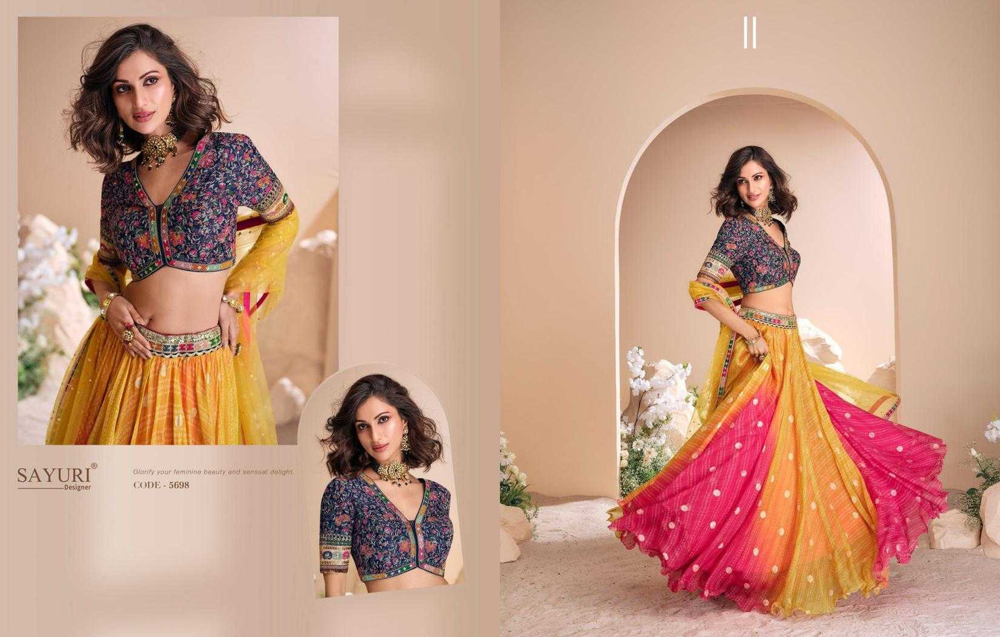 Pure Silk RIN197 2552 Lehengas Wedding Collections Festive Collections Wholesale Designer Lehenga Silk Lehenga Wedding Lehenga