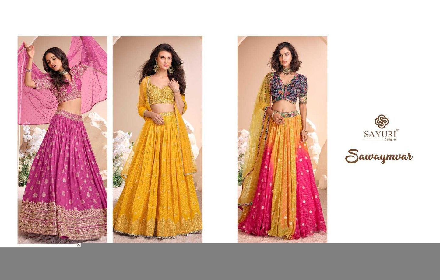 Pure Silk RIN197 2552 Lehengas Wedding Collections Festive Collections Wholesale Designer Lehenga Silk Lehenga Wedding Lehenga