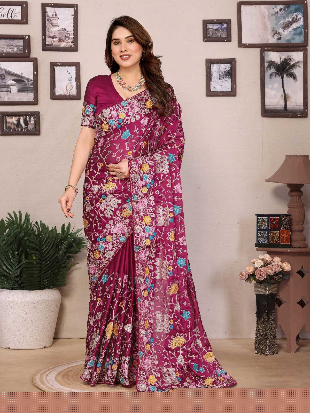 Rangoli Silk RIN188 Jeremy Sarees Sarees Wholesale Designer Sarees Embroidered Sarees Heavy Work Sarees