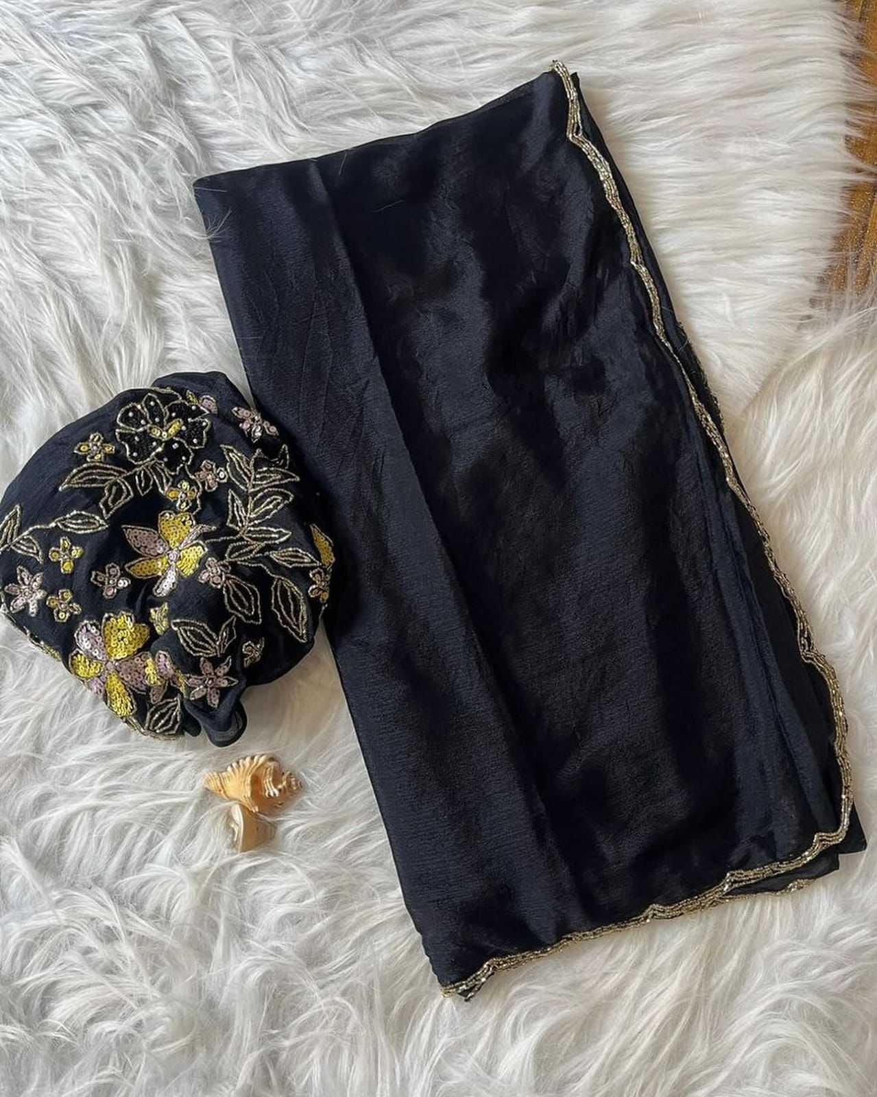 Soft chinon RIN118 228 Sarees Silk Sarees Festive Collections Wholesale Party Wear Sarees Soft Silk Sarees Festival Silk Sarees