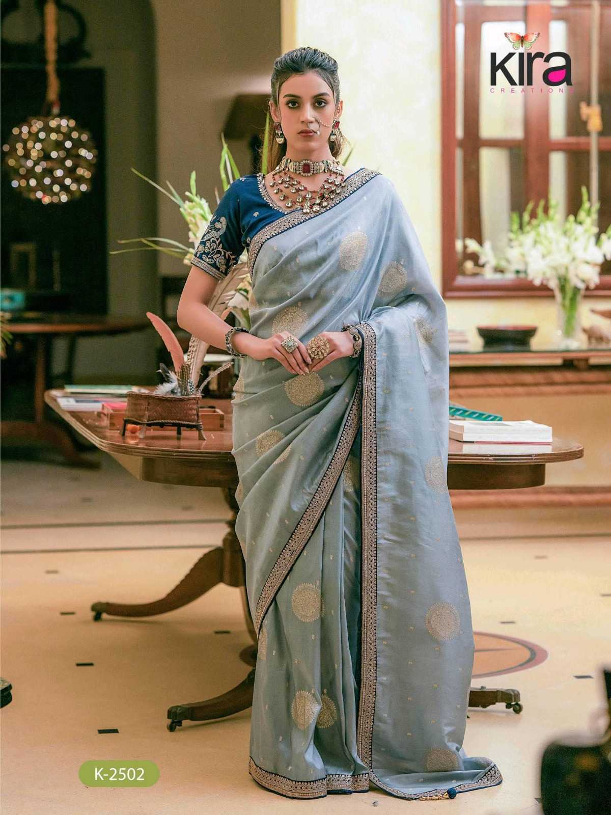 Soft Dola RIN184 Khwahish Silk Sarees Wholesale Dola Silk Sarees Silk Sarees With Contrast Pallu Silk Sarees For Weddings