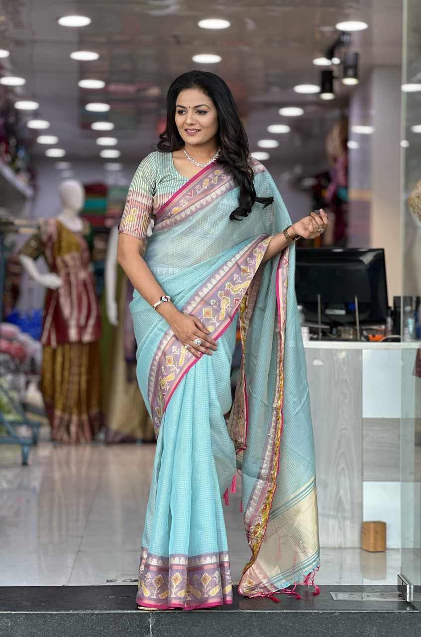 Soft Kota RIN118 230 Sarees Wedding Collections Festive Collections Wholesale Designer Sarees Kota Doria Sarees Sarees With Blouse