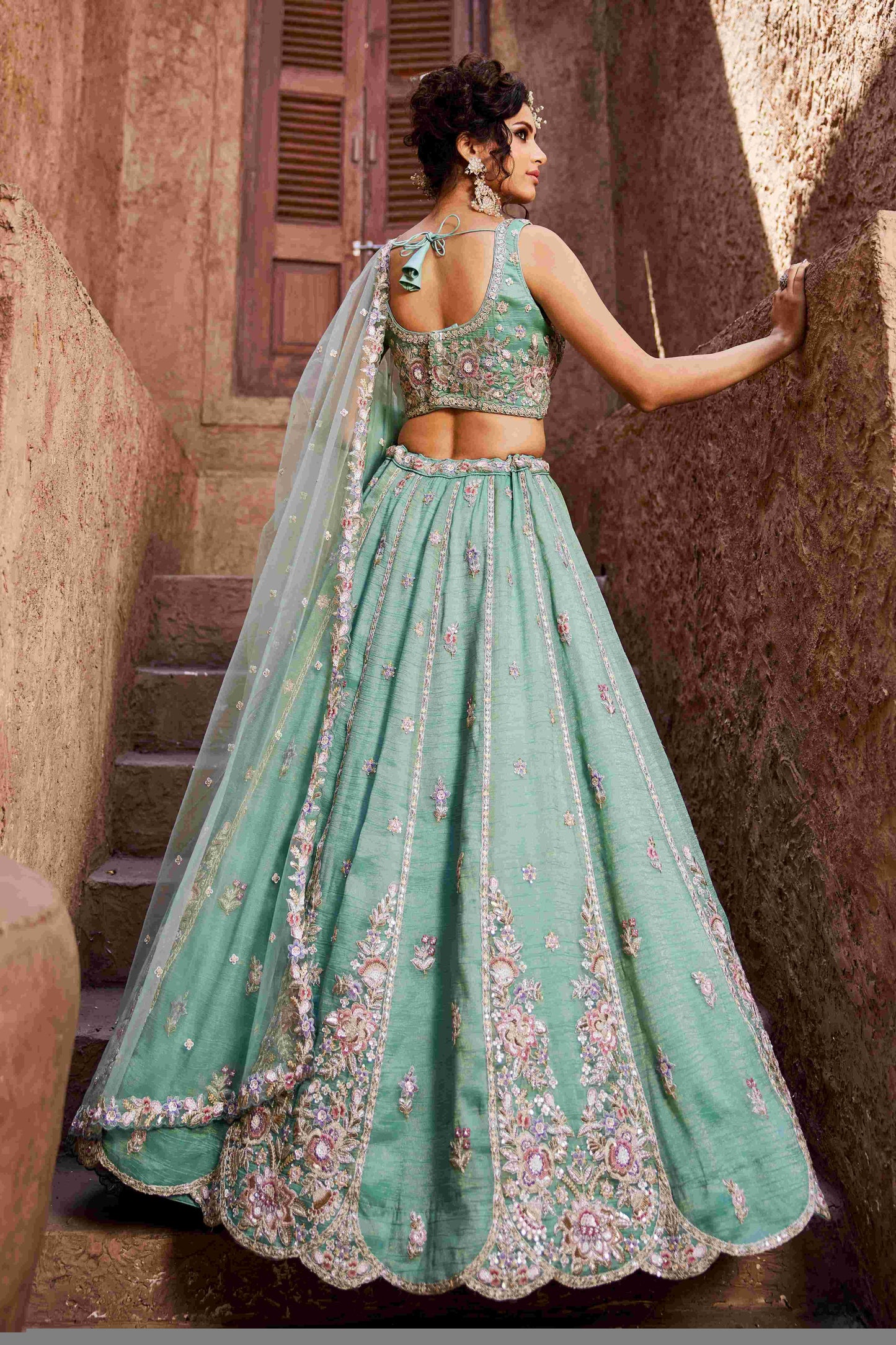 Tissue RIN197 2655 Lehengas Wholesale Designer Lehenga Fancy Lehenga Bridal Lehenga
