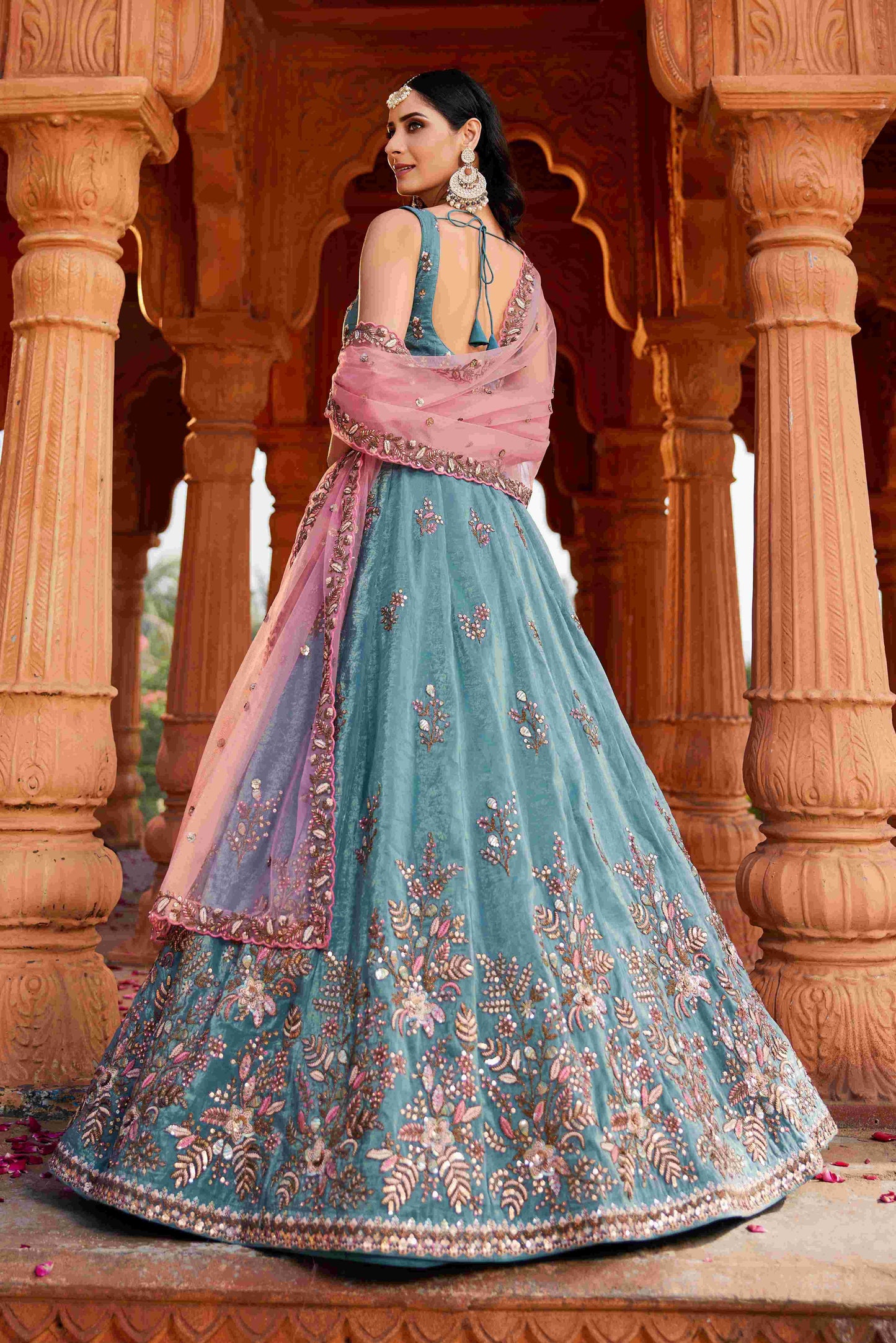 Tissue RIN197 2661 Lehengas Wholesale Designer Lehenga Fancy Lehenga Wedding Lehenga