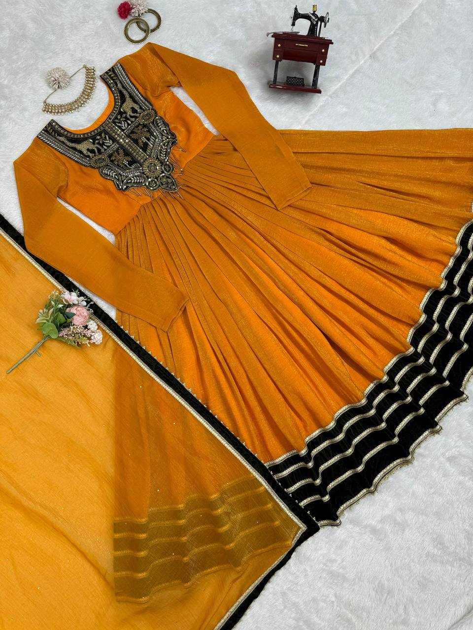 ELVET RIN169 5769 GOWNS WHOLESALE LONG VELVET SEQUIN GOWNS