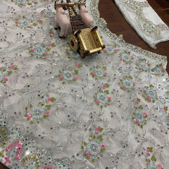 Organza Silk RIN108 1593 Lehengas Wholesale Fancy Lehenga Bridal Lehenga Embroidered Lehenga Sequins Lehenga