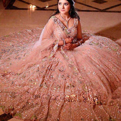 Faux Georgette RIN108 1559 Lehengas Wholesale Fancy Lehenga Bridal Lehenga Embroidered Lehenga Sequins Lehenga Lehenga With Cancan