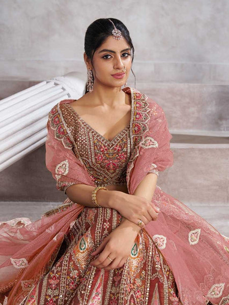 Banana Silk RIN197 4428 Lehengas Wholesale Designer Lehenga Fancy Lehenga Bridal Lehenga