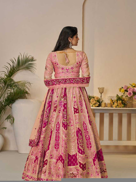 Banana Silk RIN197 4430 Lehengas Wholesale Designer Lehenga Fancy Lehenga Bridal Lehenga
