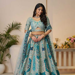 Banana Silk RIN197 4430 Lehengas Wholesale Designer Lehenga Fancy Lehenga Bridal Lehenga